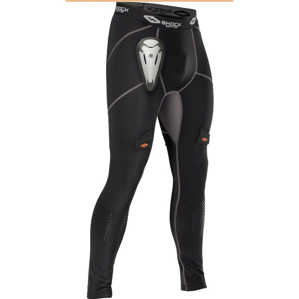 Shock Doctor Boy's Core Compression Hockey Pant w/Protective Cup Youth Med NWT